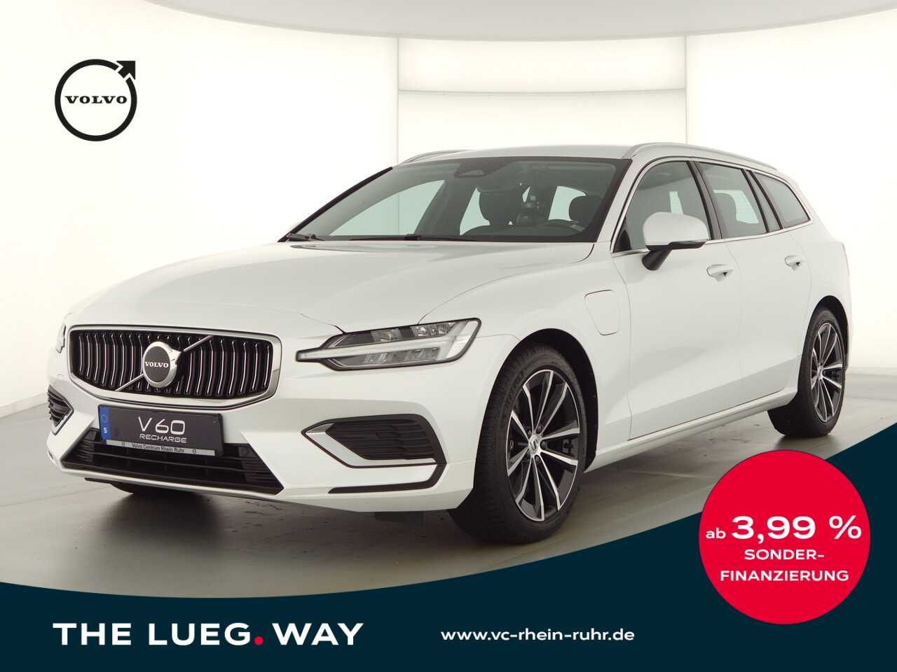 Volvo  V60 Recharge Essential, T6 AWD Plug-in Hybrid, Elektrisch/Benzin, Bright